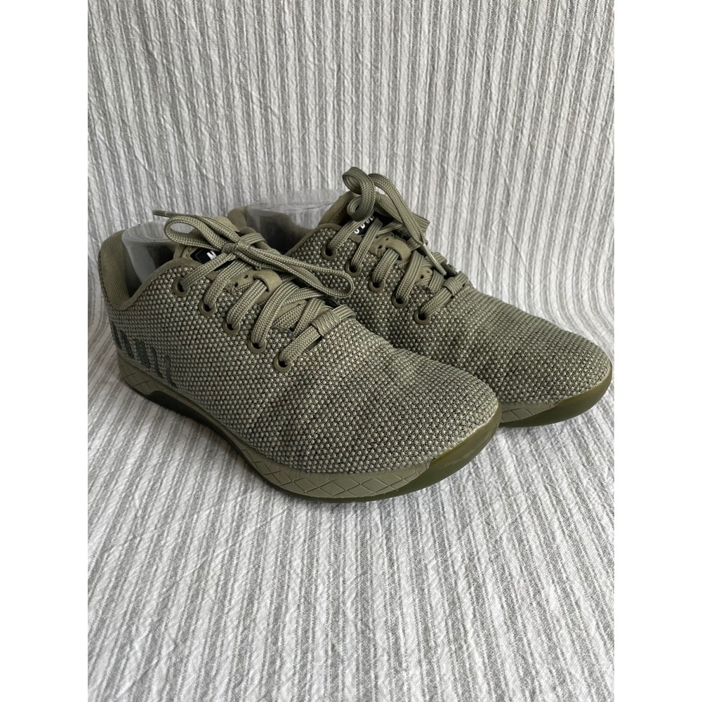 NOBULL SuperFabric Trainer Army Green Mens 7.5 Womens 9 Training Shoes